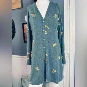 Figueroa & flower embroidered cardigan, Grannycorp, HippieChic, Folksy, Artistic